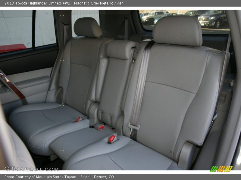 Magnetic Gray Metallic / Ash 2013 Toyota Highlander Limited 4WD