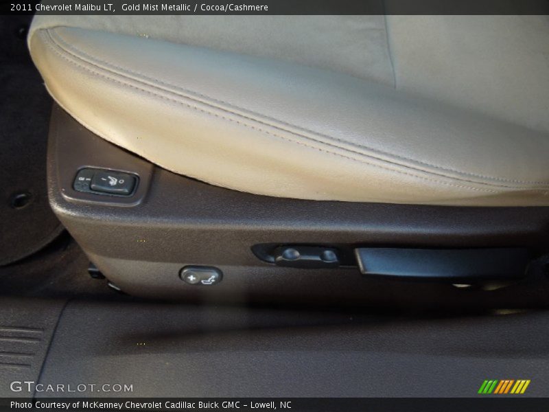 Gold Mist Metallic / Cocoa/Cashmere 2011 Chevrolet Malibu LT