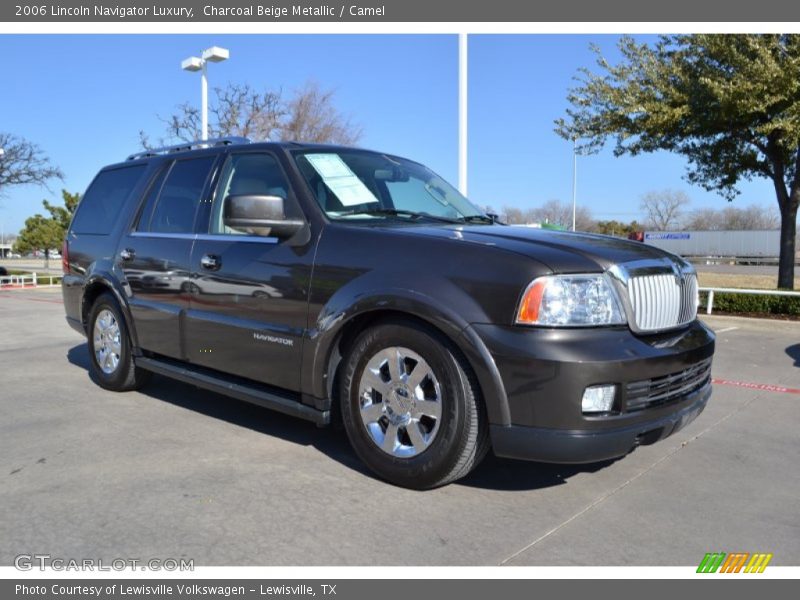 Charcoal Beige Metallic / Camel 2006 Lincoln Navigator Luxury