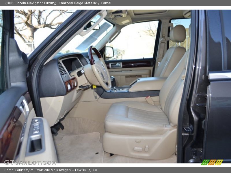 Charcoal Beige Metallic / Camel 2006 Lincoln Navigator Luxury