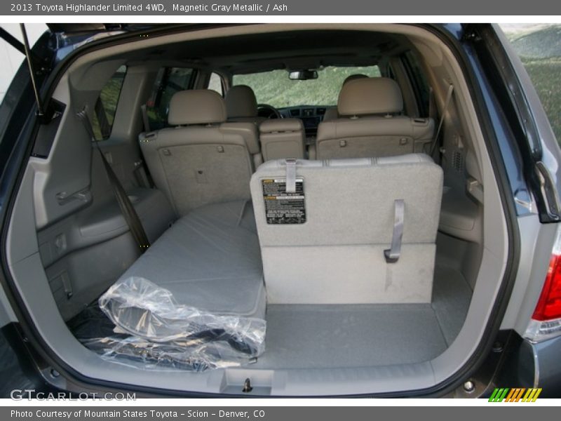 Magnetic Gray Metallic / Ash 2013 Toyota Highlander Limited 4WD