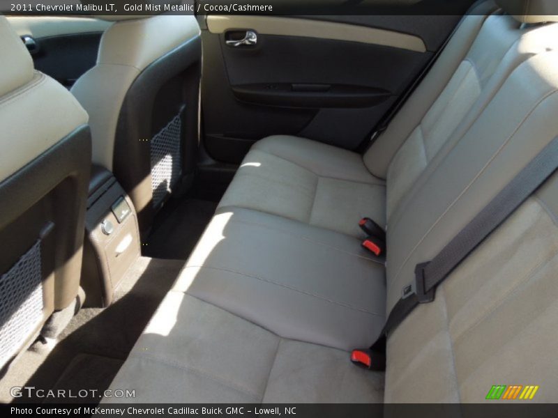 Gold Mist Metallic / Cocoa/Cashmere 2011 Chevrolet Malibu LT