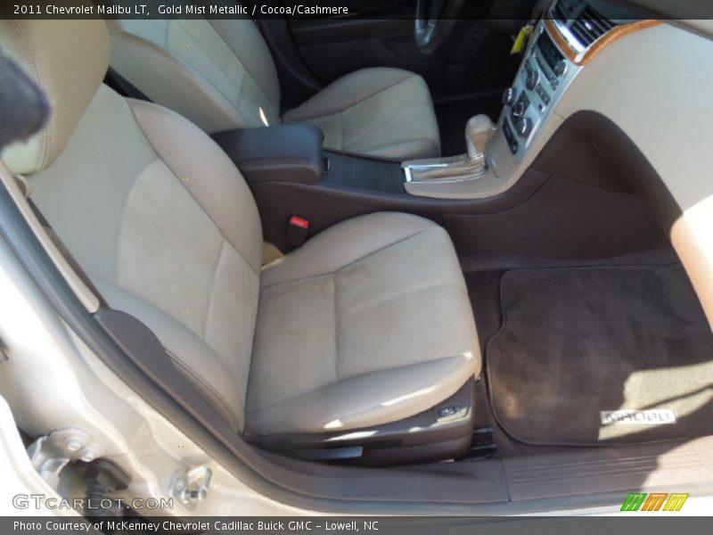 Gold Mist Metallic / Cocoa/Cashmere 2011 Chevrolet Malibu LT