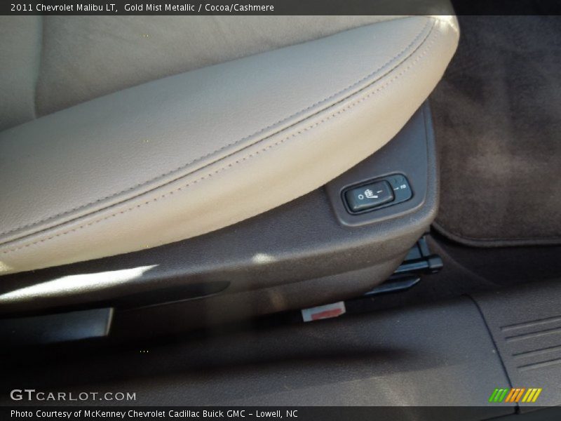 Gold Mist Metallic / Cocoa/Cashmere 2011 Chevrolet Malibu LT