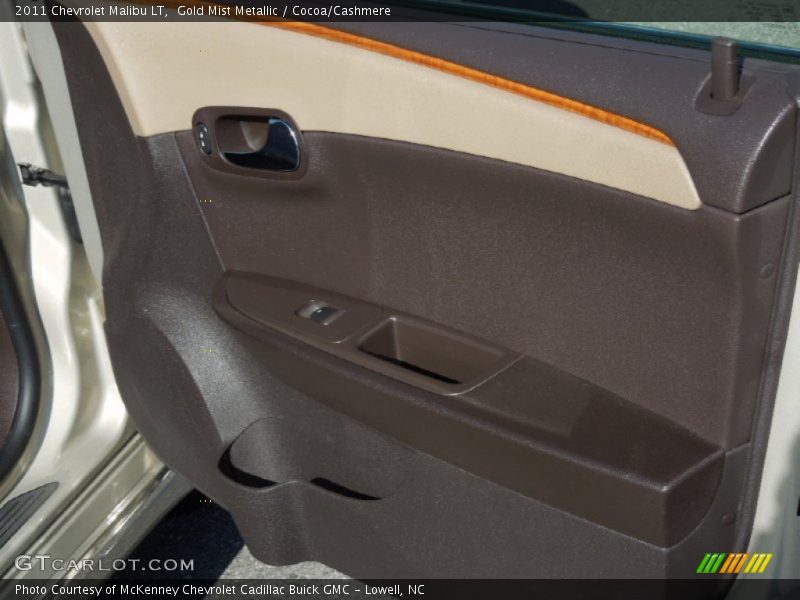 Gold Mist Metallic / Cocoa/Cashmere 2011 Chevrolet Malibu LT