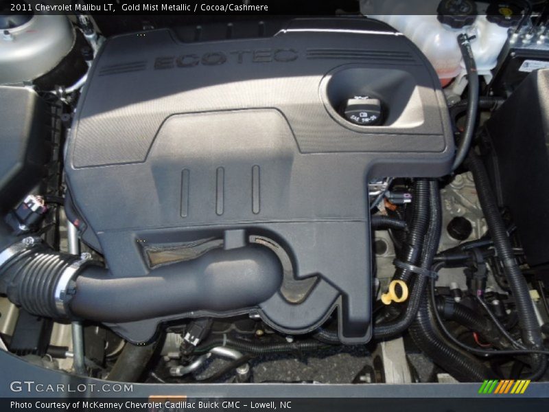 Gold Mist Metallic / Cocoa/Cashmere 2011 Chevrolet Malibu LT