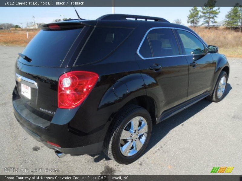 Black / Jet Black 2012 Chevrolet Equinox LT