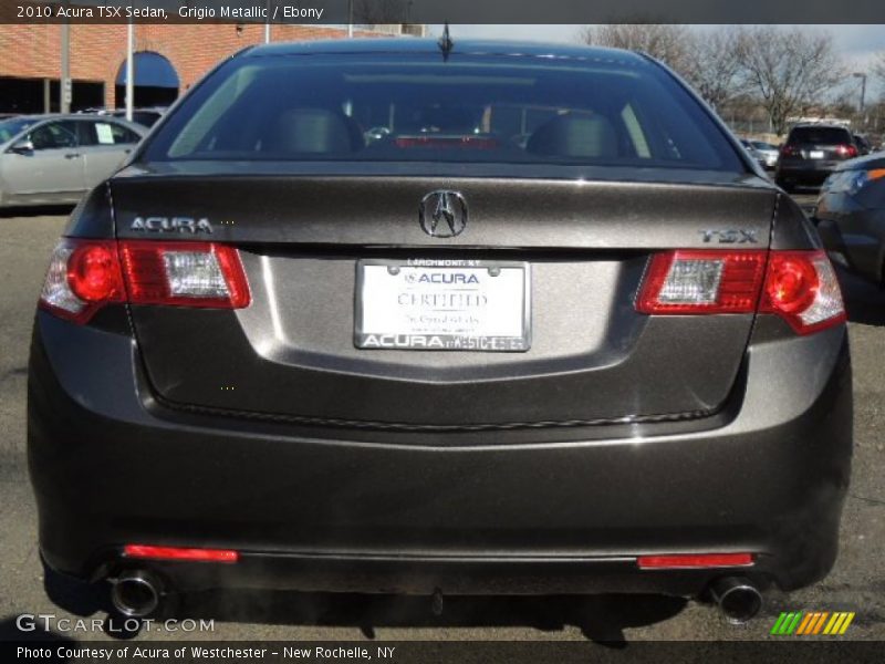 Grigio Metallic / Ebony 2010 Acura TSX Sedan