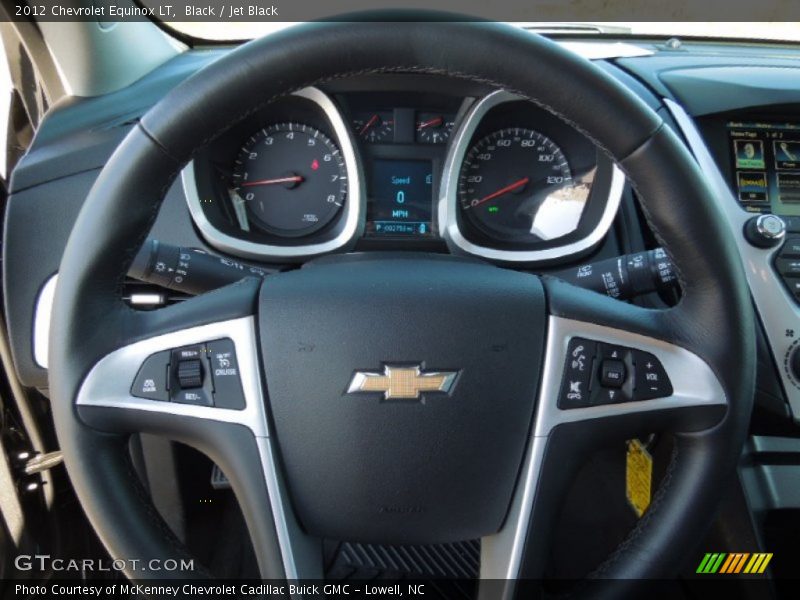 Black / Jet Black 2012 Chevrolet Equinox LT