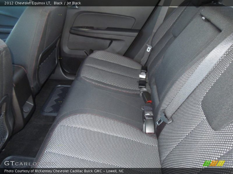 Rear Seat of 2012 Equinox LT