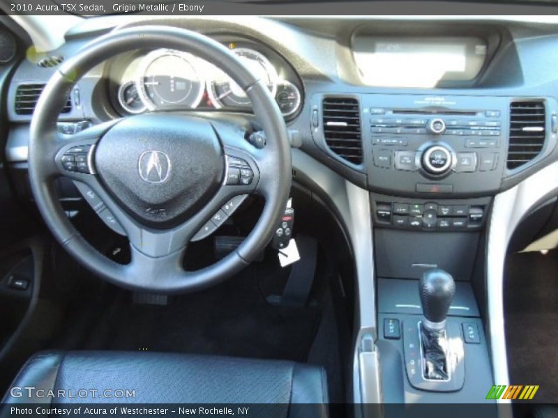 Grigio Metallic / Ebony 2010 Acura TSX Sedan