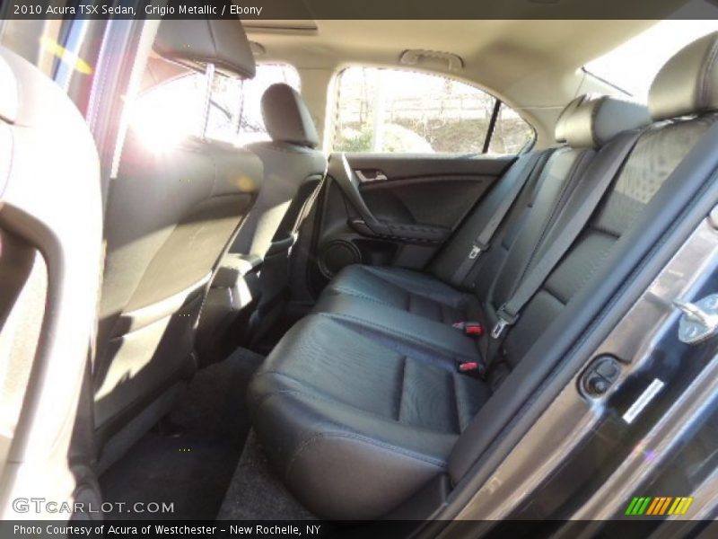 Grigio Metallic / Ebony 2010 Acura TSX Sedan