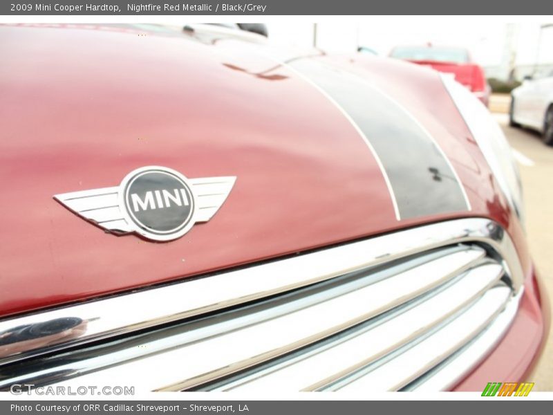 Nightfire Red Metallic / Black/Grey 2009 Mini Cooper Hardtop