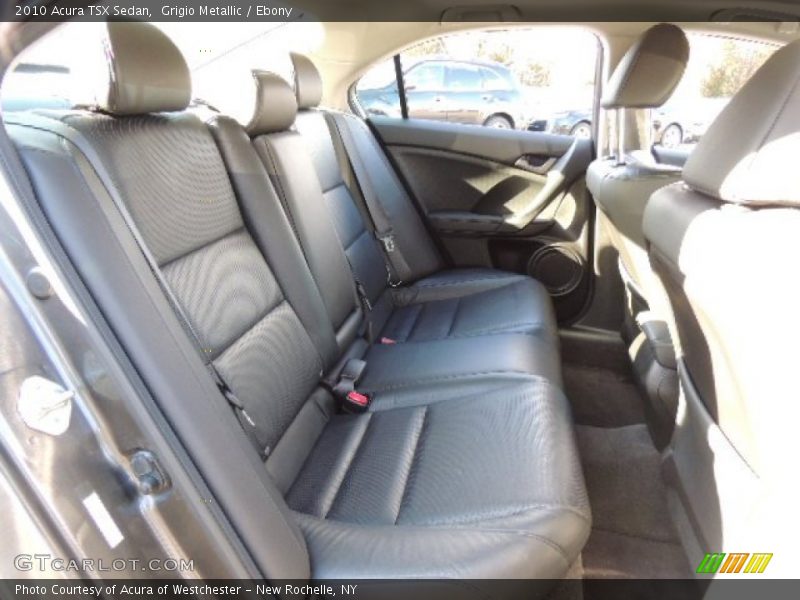 Grigio Metallic / Ebony 2010 Acura TSX Sedan