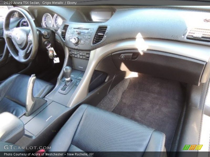 Grigio Metallic / Ebony 2010 Acura TSX Sedan