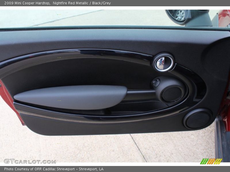 Nightfire Red Metallic / Black/Grey 2009 Mini Cooper Hardtop