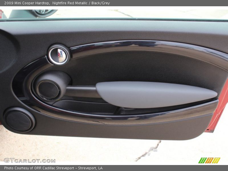 Nightfire Red Metallic / Black/Grey 2009 Mini Cooper Hardtop