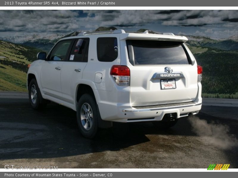 Blizzard White Pearl / Graphite 2013 Toyota 4Runner SR5 4x4