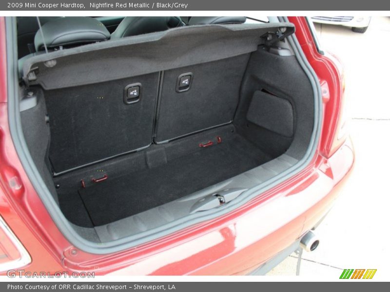 Nightfire Red Metallic / Black/Grey 2009 Mini Cooper Hardtop