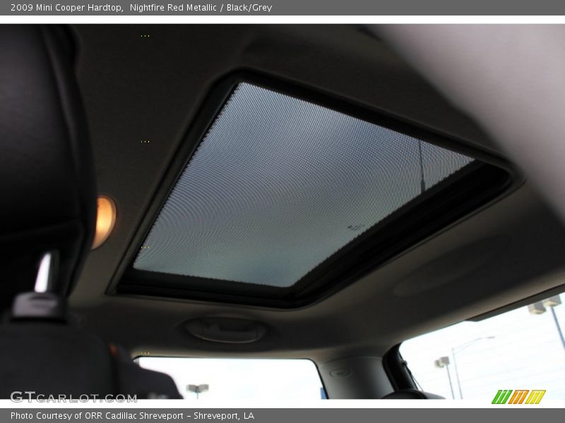 Nightfire Red Metallic / Black/Grey 2009 Mini Cooper Hardtop