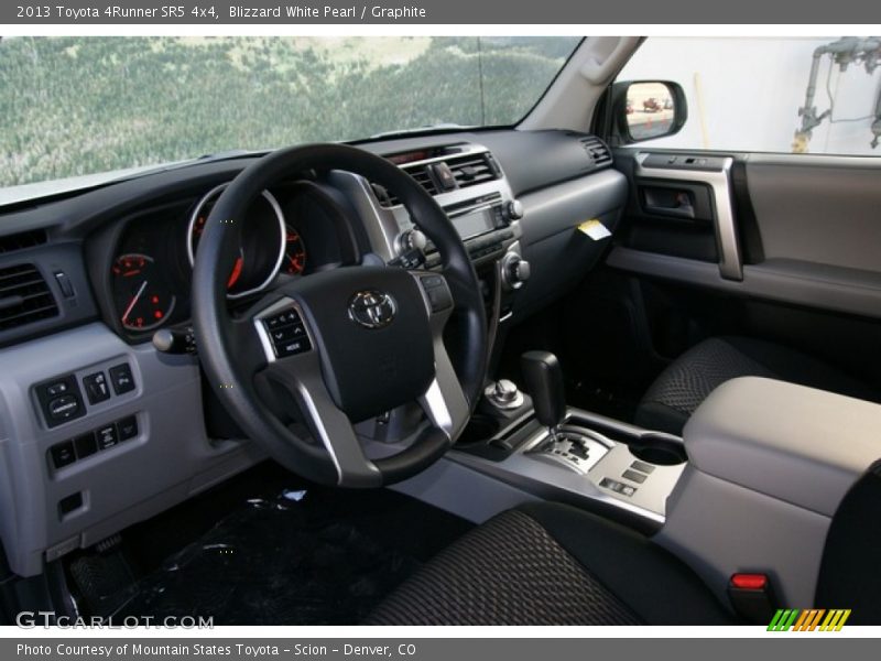 Blizzard White Pearl / Graphite 2013 Toyota 4Runner SR5 4x4