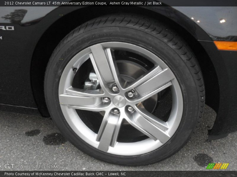 Ashen Gray Metallic / Jet Black 2012 Chevrolet Camaro LT 45th Anniversary Edition Coupe