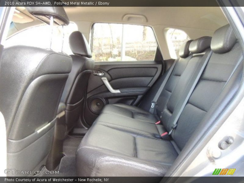 Polished Metal Metallic / Ebony 2010 Acura RDX SH-AWD