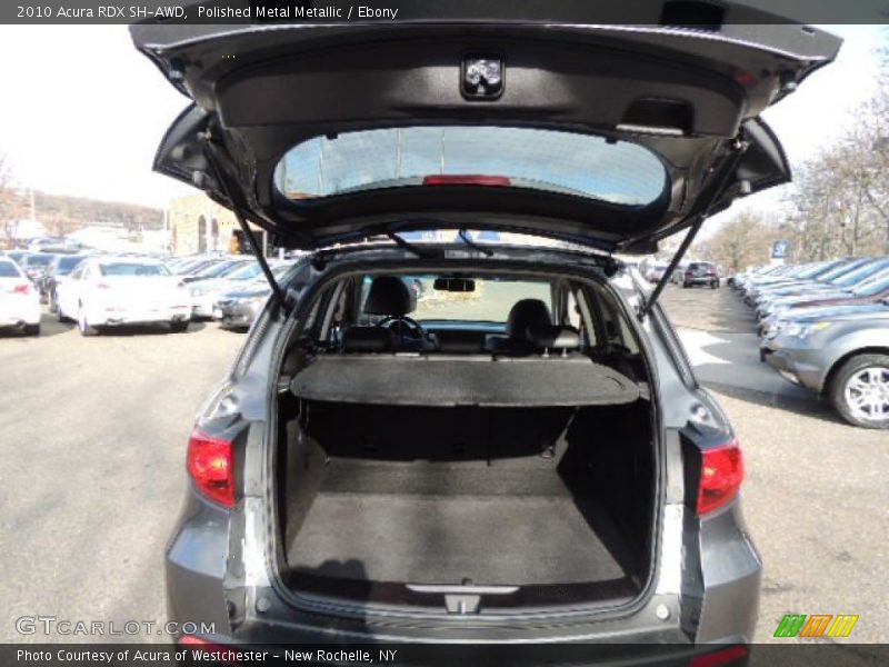 Polished Metal Metallic / Ebony 2010 Acura RDX SH-AWD