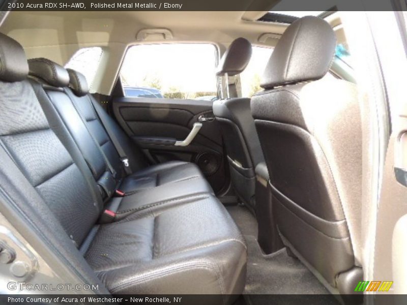 Polished Metal Metallic / Ebony 2010 Acura RDX SH-AWD