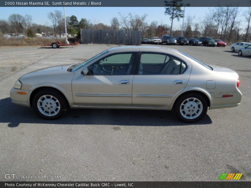 Sunlit Sand Metallic / Blond 2000 Nissan Maxima SE