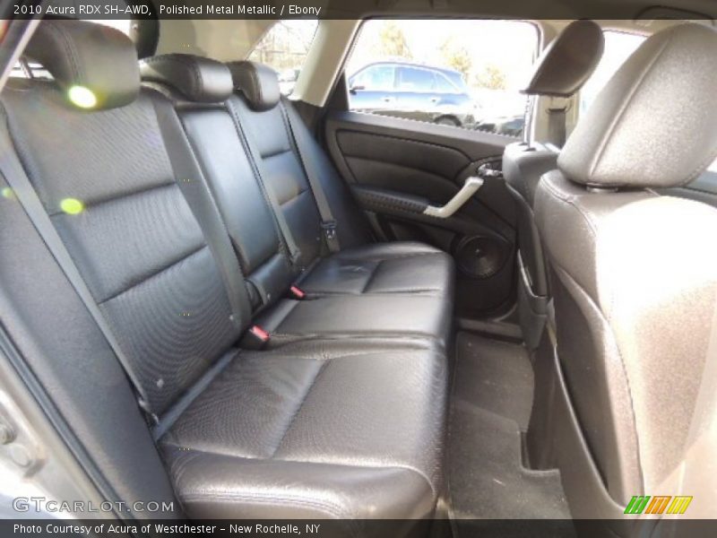 Polished Metal Metallic / Ebony 2010 Acura RDX SH-AWD