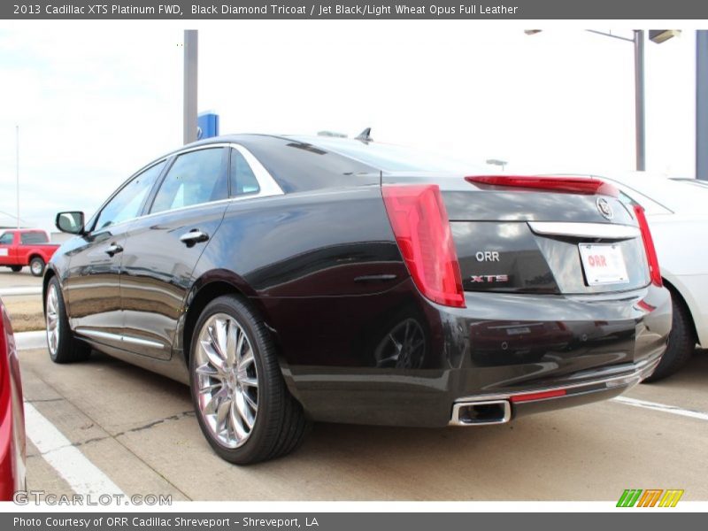 Black Diamond Tricoat / Jet Black/Light Wheat Opus Full Leather 2013 Cadillac XTS Platinum FWD