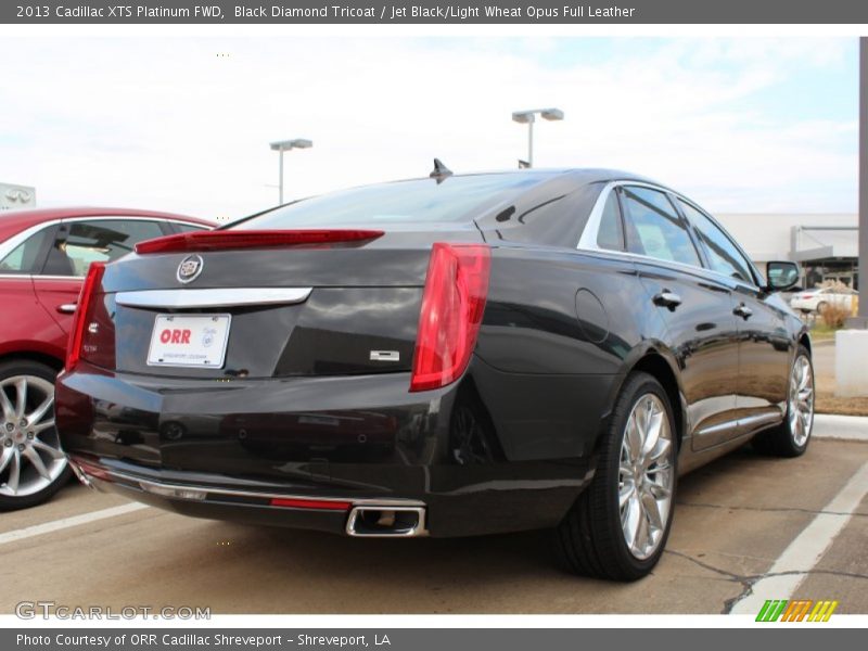 Black Diamond Tricoat / Jet Black/Light Wheat Opus Full Leather 2013 Cadillac XTS Platinum FWD