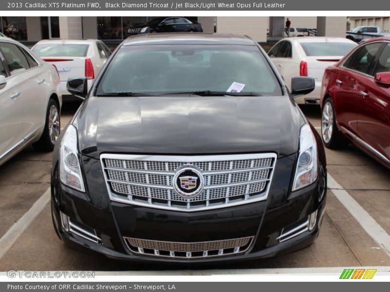 Black Diamond Tricoat / Jet Black/Light Wheat Opus Full Leather 2013 Cadillac XTS Platinum FWD