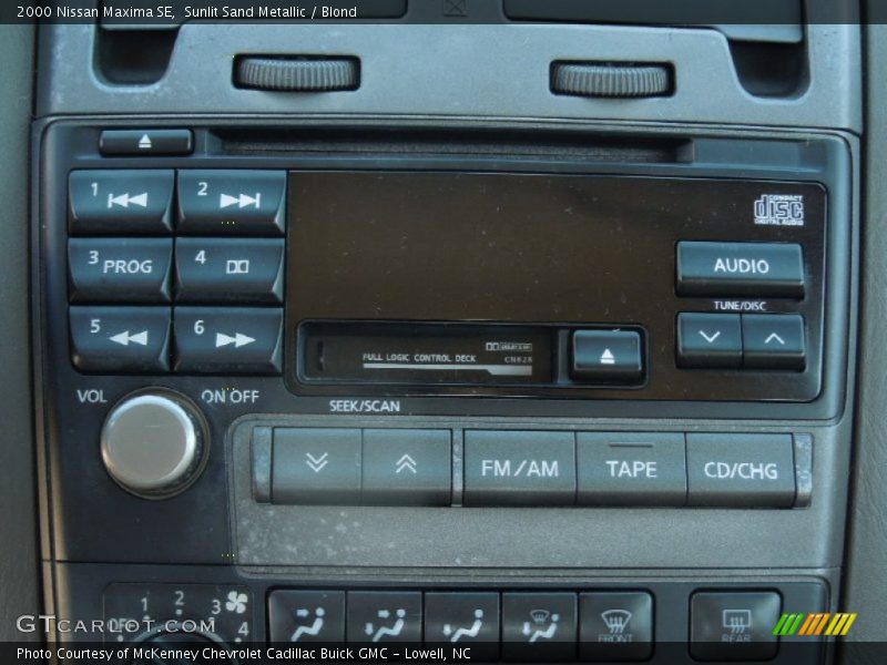 Sunlit Sand Metallic / Blond 2000 Nissan Maxima SE