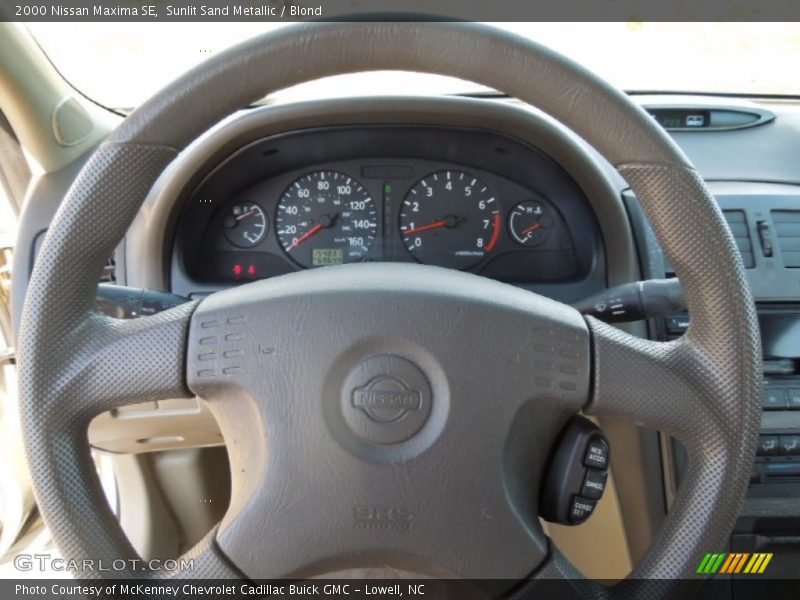 Sunlit Sand Metallic / Blond 2000 Nissan Maxima SE