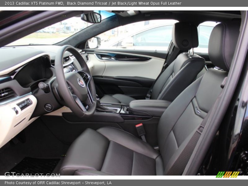 Front Seat of 2013 XTS Platinum FWD