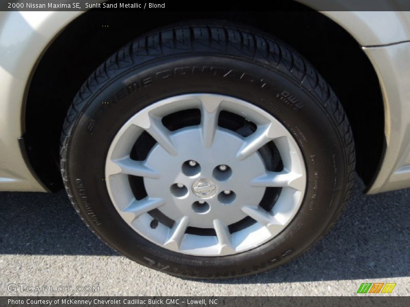 Sunlit Sand Metallic / Blond 2000 Nissan Maxima SE