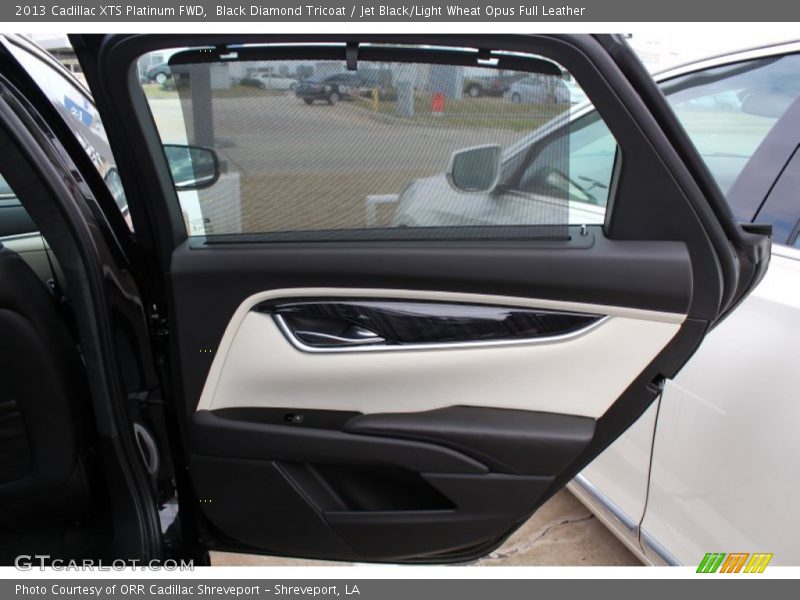 Black Diamond Tricoat / Jet Black/Light Wheat Opus Full Leather 2013 Cadillac XTS Platinum FWD
