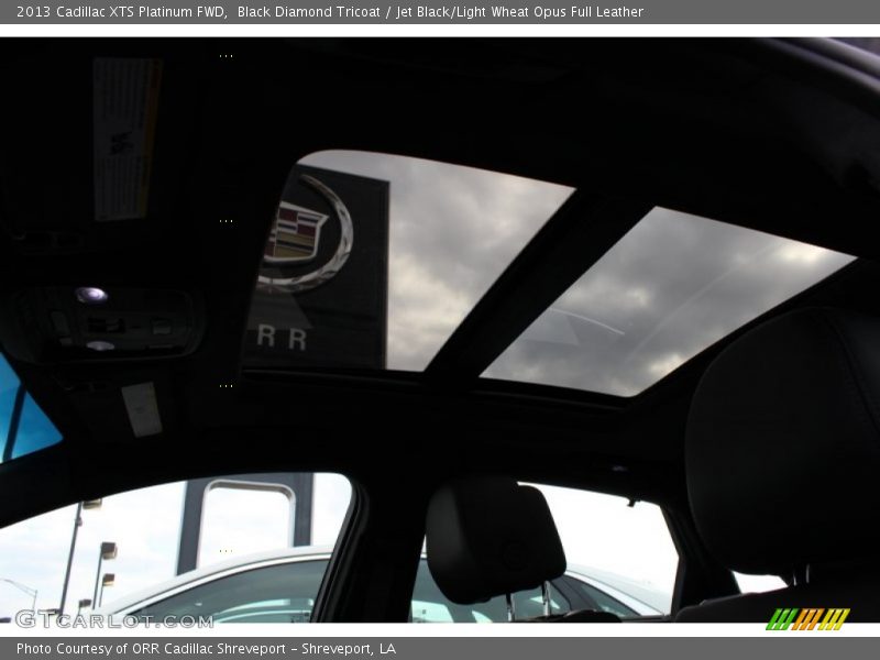 Black Diamond Tricoat / Jet Black/Light Wheat Opus Full Leather 2013 Cadillac XTS Platinum FWD