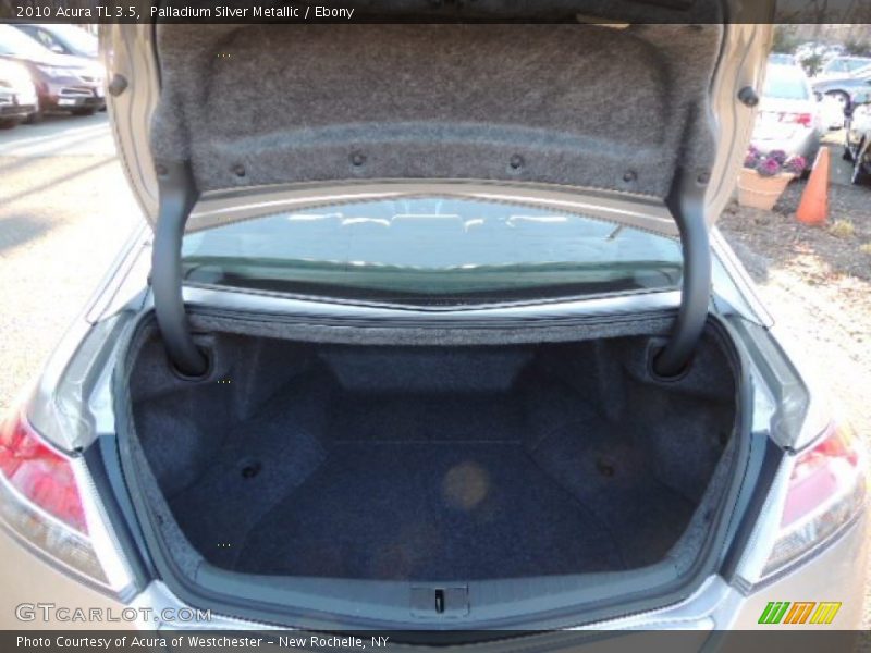 Palladium Silver Metallic / Ebony 2010 Acura TL 3.5