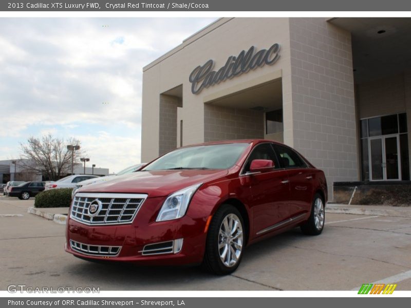 Crystal Red Tintcoat / Shale/Cocoa 2013 Cadillac XTS Luxury FWD