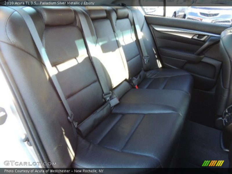 Palladium Silver Metallic / Ebony 2010 Acura TL 3.5