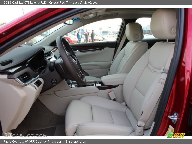Front Seat of 2013 XTS Luxury FWD