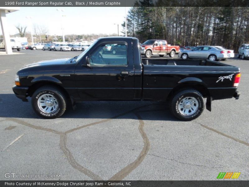  1998 Ranger Sport Regular Cab Black