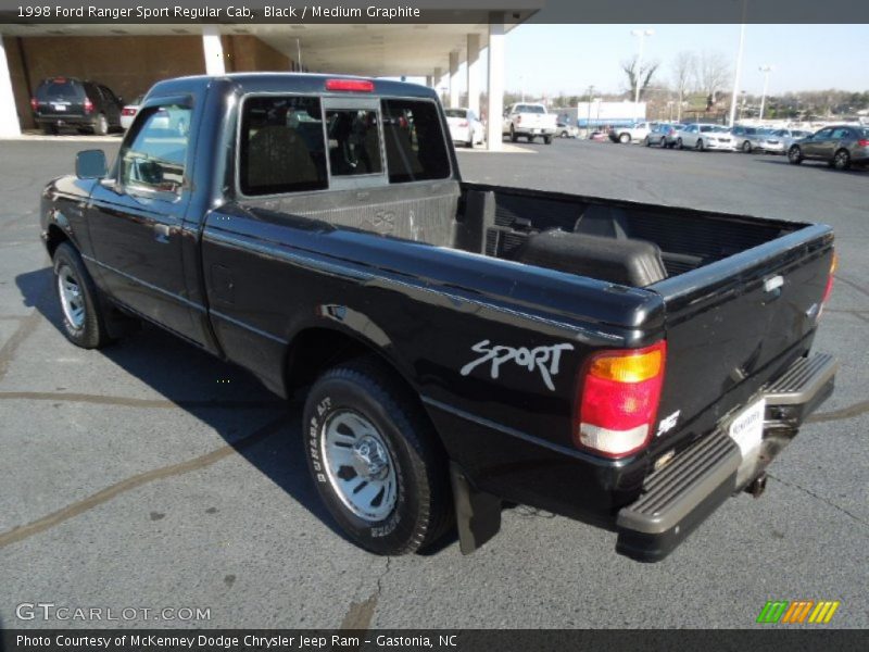  1998 Ranger Sport Regular Cab Black