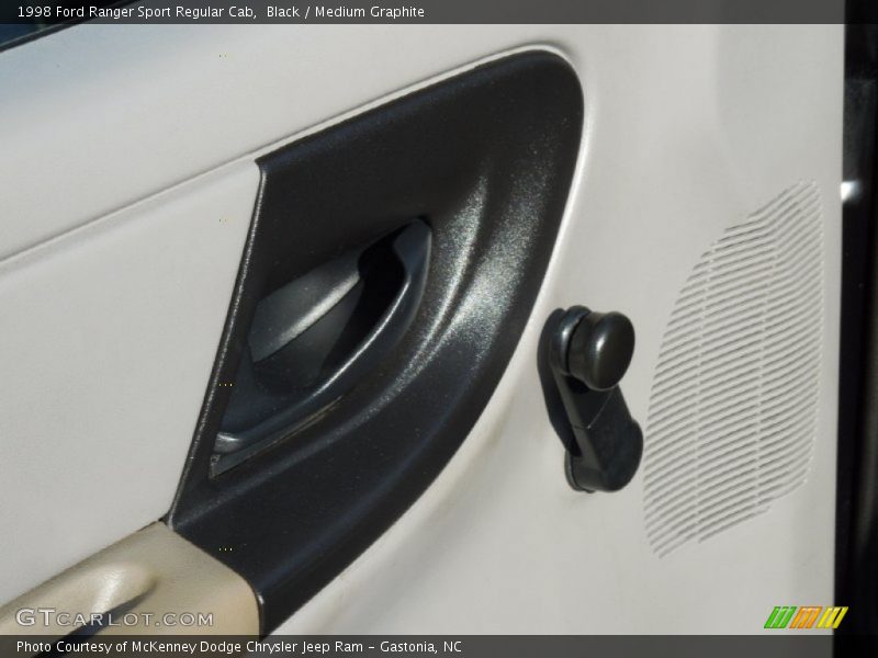 Black / Medium Graphite 1998 Ford Ranger Sport Regular Cab
