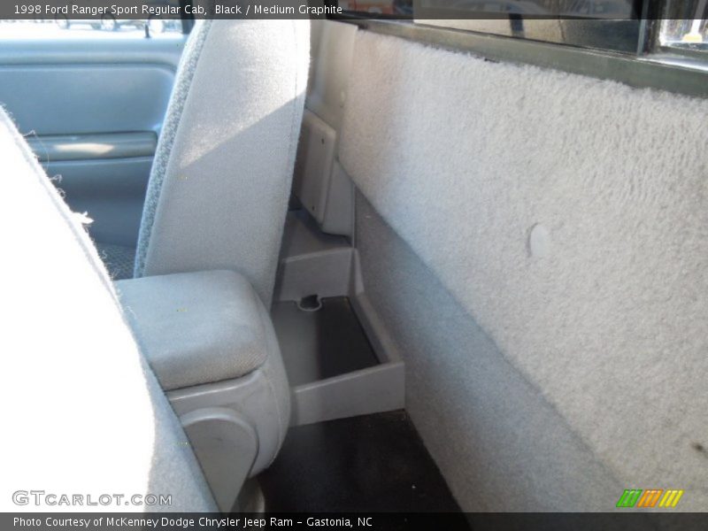 Black / Medium Graphite 1998 Ford Ranger Sport Regular Cab