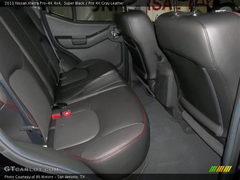 Super Black / Pro 4X Gray Leather 2011 Nissan Xterra Pro-4X 4x4