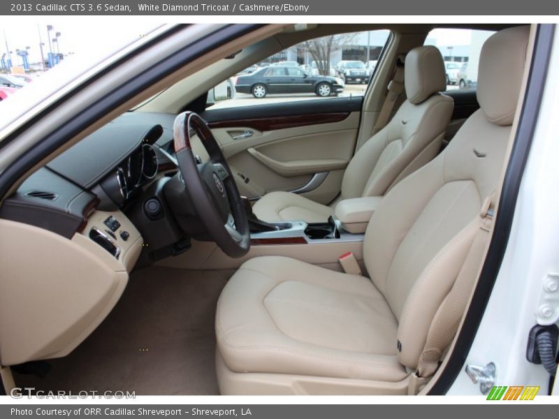 Front Seat of 2013 CTS 3.6 Sedan